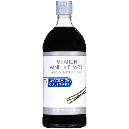 Mccormick McCormick Culinary Imitation Vanilla Flavor 1 qt. Bottle, PK6 930607